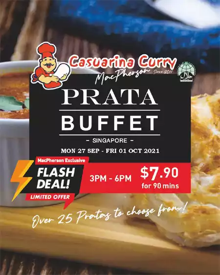 Casuarina Curry Prata Buffet Promotion