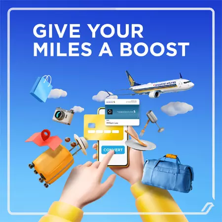 SIA KrisFlyer Transfer Bonus Miles Promotion